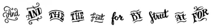 Inkheart Catchwords Font UPPERCASE