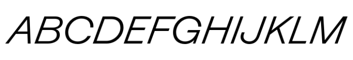 Inklination Light Italic 2 Font UPPERCASE