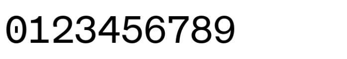 Inklination Mono Regular Font OTHER CHARS