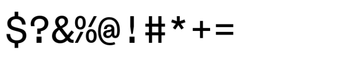 Inklination Mono Regular Font OTHER CHARS