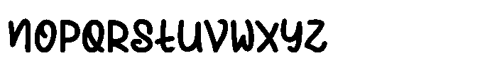 Inkmora Font LOWERCASE