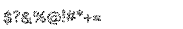 Inkpen Dots Font OTHER CHARS
