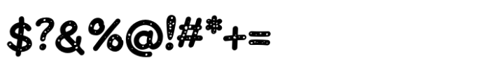Inkpen Grain Italic Font OTHER CHARS