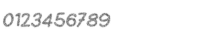 Inkpen Mottle Italic Font OTHER CHARS