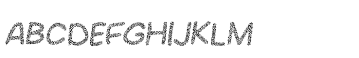 Inkpen Mottle Italic Font
