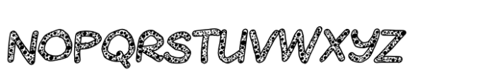 Inkpen Spotty Italic Font UPPERCASE