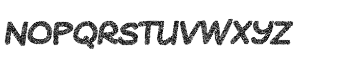 Inkpen Stipple Italic Font UPPERCASE