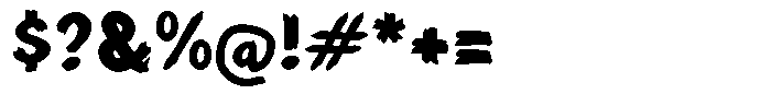 Inkstinct Font OTHER CHARS