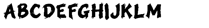 Inkstinct Font UPPERCASE