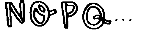 Inky Bloom Display Regular Font UPPERCASE