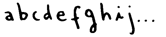 Inky Bloom Small Regular FONT