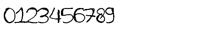Inky Winky Font OTHER CHARS