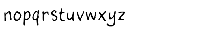InkyDoo InkyDoo Font LOWERCASE