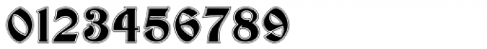 Inland Becker Lined Medium Font OTHER CHARS