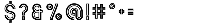 Inline Heritage Font OTHER CHARS