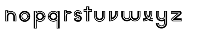 Inline Heritage Font LOWERCASE