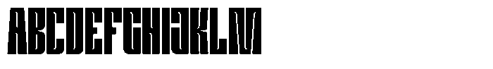Innervision Font UPPERCASE