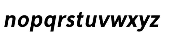 Innovate Bold Oblique Font LOWERCASE