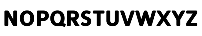 Innovate P Rounded Black Font UPPERCASE