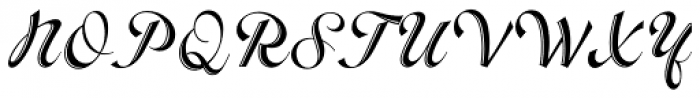 Inscription Std Font UPPERCASE