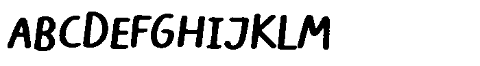 Inspirato Rough Bold Font UPPERCASE