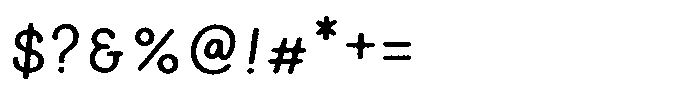 Inspirato Rough Light Font OTHER CHARS
