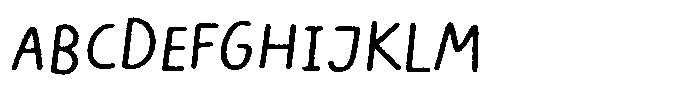 Inspirato Rough Light Font UPPERCASE