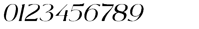 Insta Avant Italic Font OTHER CHARS