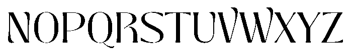 Insta Avant Regular Font UPPERCASE
