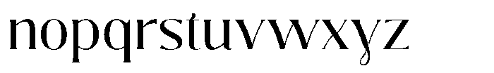 Insta Avant Regular Font LOWERCASE