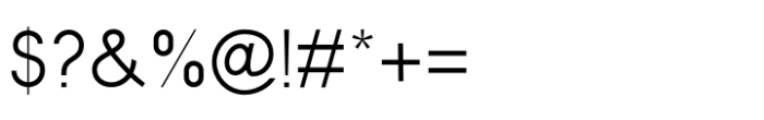 Insta Story Thin Font OTHER CHARS