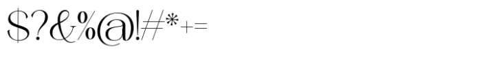 Instigma Regular Font OTHER CHARS