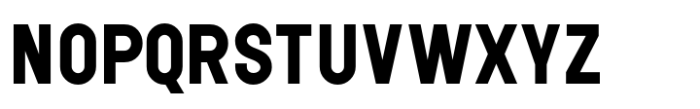 Instructional Sans JNL Regular Font LOWERCASE