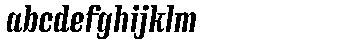 Instrumental Bold Italic FONT