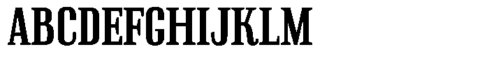 Instrumental Bold Font UPPERCASE