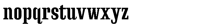 Instrumental Bold Font LOWERCASE