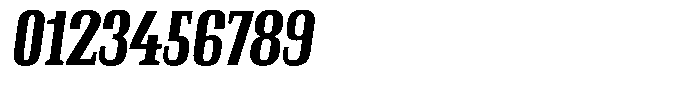 Instrumental Extra Bold Italic Font OTHER CHARS
