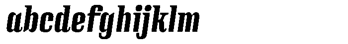 Instrumental Extra Bold Italic FONT