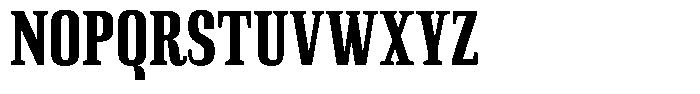 Instrumental Extra Bold Font UPPERCASE