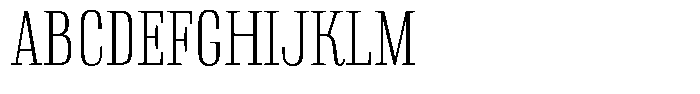 Instrumental Extra Light Font UPPERCASE