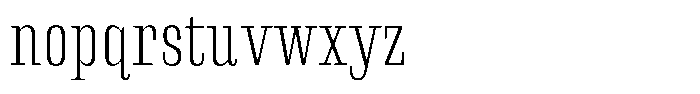 Instrumental Extra Light Font LOWERCASE