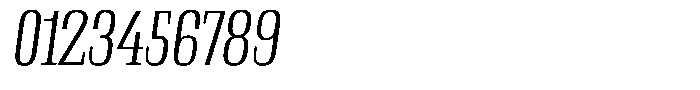 Instrumental Light Italic Font OTHER CHARS
