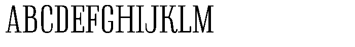 Instrumental Light Font UPPERCASE