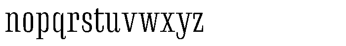Instrumental Light Font LOWERCASE