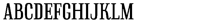 Instrumental Medium Font UPPERCASE