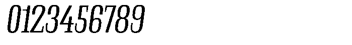 Instrumental Regular Italic Font OTHER CHARS