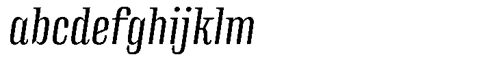 Instrumental Regular Italic FONT