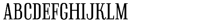 Instrumental Regular Font UPPERCASE