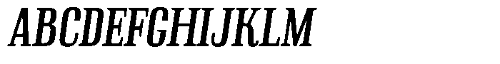 Instrumental Semi Bold Italic Font UPPERCASE