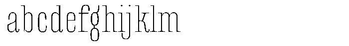 Instrumental Thin FONT